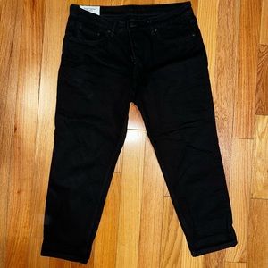H&M tapered cropped jeans
